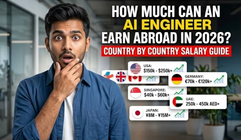 How Much Can an AI Engineer Earn Abroad in 2026? Country by Country ...